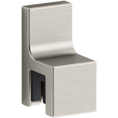 Draft frame robe hook - Vibrant Brushed Nickel
