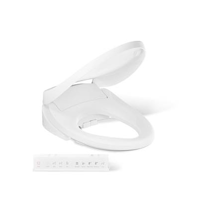 Kohler Purewash E860 Elongated Bidet Toilet Seat with Remote Control - White