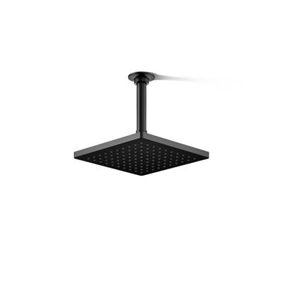 Kohler Honesty 8'' single-function rainhead, 2.5 gpm - Matte Black