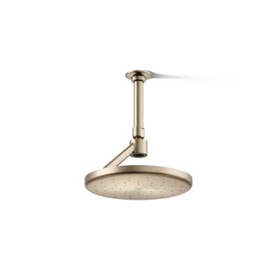 Kohler Statement Open Rain iconic round 9'' single-function rainhead, 1.75 gpm - Vibrant Brushed Bronze