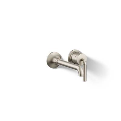 Kohler | Tone | Wall Mounted Bathroom Sink Faucet - Vibrant Brushed Nickel