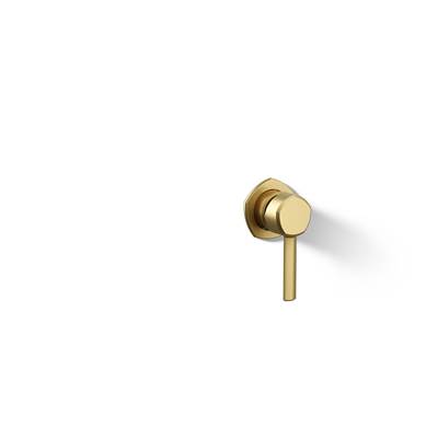 Kohler Occasion Wall-mount Bathroom Sink Faucet Handle - Vibrant Brushed Moderne Brass
