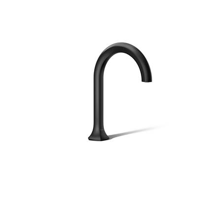 Kohler Occasion Deck-mount Bath Spout with Cane Design - Matte Black