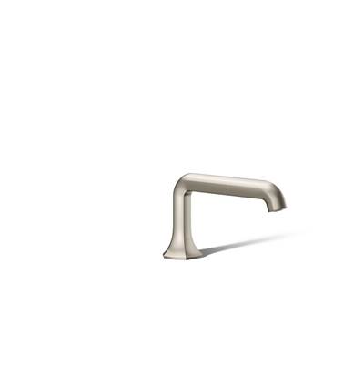 Kohler Occasion Deck-mount Bath Spout with Straight Design - Vibrant Brushed Nickel