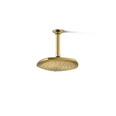 Kohler Occasion 8'' Single-function Rainhead, 1.75 Gpm - Vibrant Brushed Moderne Brass