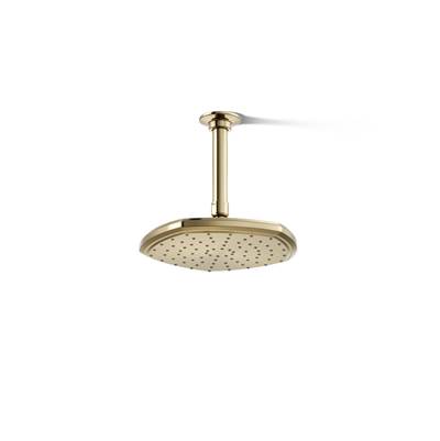 Kohler Occasion 8'' Single-function Rainhead, 1.75 Gpm - Vibrant French Gold