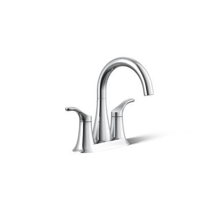 Kohler Simplice Centerset bathroom sink faucet, 0.5 gpm - Polished Chrome
