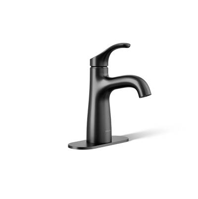 Kohler Simplice Single-handle bathroom sink faucet, 0.5 gpm - Matte Black