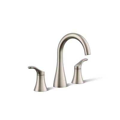 Kohler Simplice Widespread bathroom sink faucet, 0.5 gpm - Vibrant Brushed Nickel