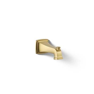 Kohler | Riff | Wall Mounted Tub Filler - Vibrant Brushed Moderne Brass