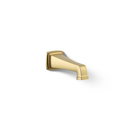 Kohler | Riff | Wall Mounted Tub Filler - Vibrant Brushed Moderne Brass