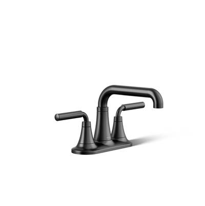 Kohler | Tone | Centerset Bathroom Sink Faucet - Matte Black