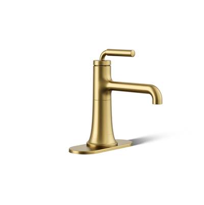 Kohler | Tone | Single Handle Faucet - Vibrant Brushed Moderne Brass