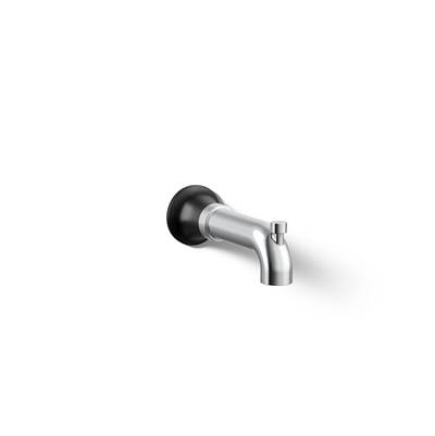 Kohler | Tone | Tub Spout - Polished Chrome With Matte Black
