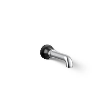 Kohler | Tone | Wall Mounted Tub Filler - Polished Chrome With Matte Black