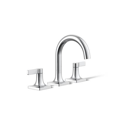 Kohler Venza Widespread bathroom sink faucet, 1.0 gpm - Polished Chrome
