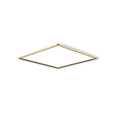Kohler Real Rain Overhead panel trim - Vibrant Brushed Moderne Brass