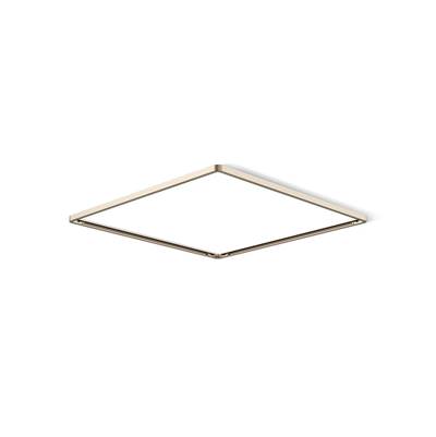 Kohler Real Rain Overhead panel trim - Vibrant Brushed Bronze