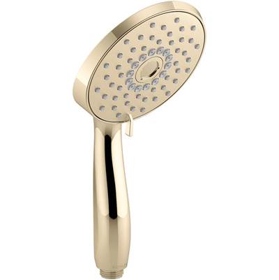 Forte 1.75 gpm multifunction handshower with Katalyst air-induction technology - Vibrant French Gold