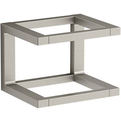 Draft 6'' towel bar frame - Vibrant Brushed Nickel