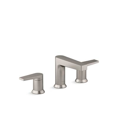 Kohler | Taut | Widespread Bathroom Sink Faucet - Vibrant Brushed Nickel