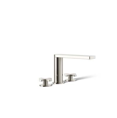 Composed Deck-mount bath faucet with cross handles