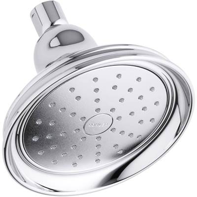 Bancroft 1.75 gpm single-function showerhead with Katalyst(R) air-induction technology