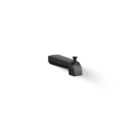 Kohler Pitch Wall-mount Diverter Bath Spout - Matte Black