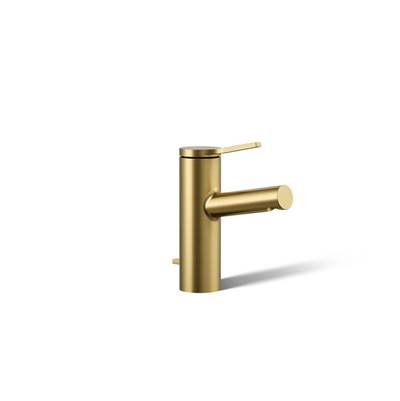 Kohler Single-handle bathroom sink faucet, 1.2 gpm - Vibrant Brushed Moderne Brass