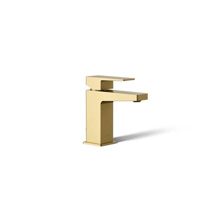 Kohler Honesty Single-handle bathroom sink faucet, 1.0 gpm - Vibrant Brushed Moderne Brass