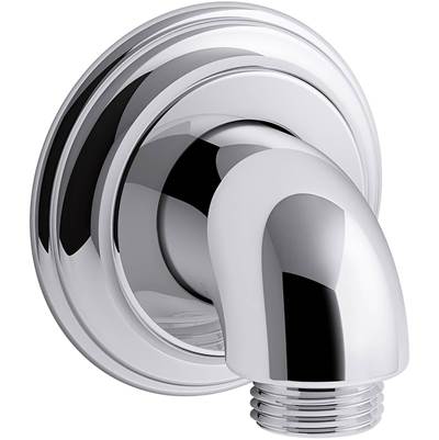 Bancroft wall-mount supply elbow with check valve