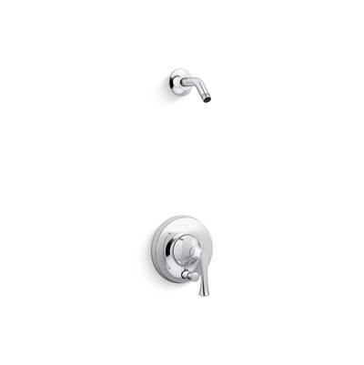 BuckleyE Rite-Temp shower trim kit with push-button diverter, without showerhead