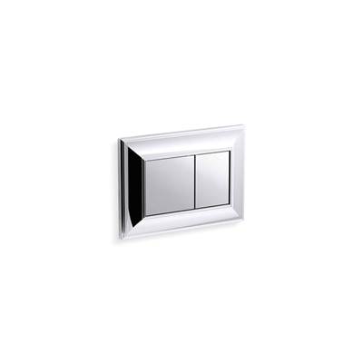 Kohler Memoirs Flush Actuator Plate for 2'' X 4'' In-wall Tank and Carrier System - Polished Chrome