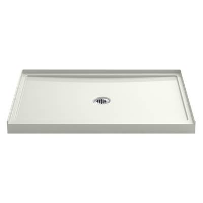 Kohler Rely 48-in x 34-in Single-Threshold Shower Base with Center Drain, Dune