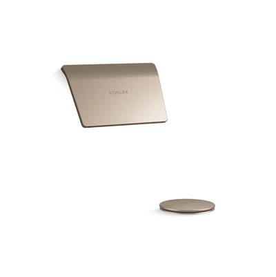Kohler Tea-for-Two Bath drain trim - Vibrant Brushed Bronze