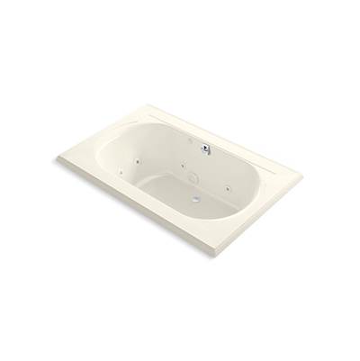 Kohler Memoirs 66'' X 42'' Drop-in Whirlpool Bath - Biscuit