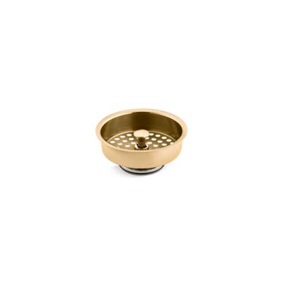 Duostrainer Sink strainer basket - Vibrant Brushed Moderne Brass