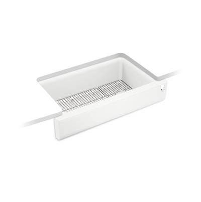 Cairn Undermount single-bowl farmhouse kitchen sink