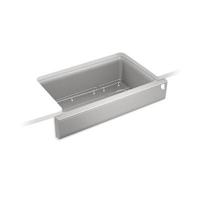 Cairn Undermount single-bowl farmhouse kitchen sink