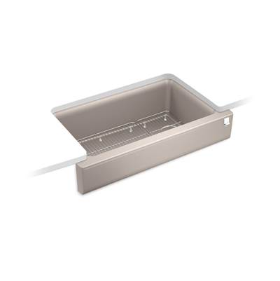 Cairn Undermount single-bowl farmhouse kitchen sink