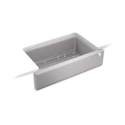 Cairn 34'' undermount single-bowl farmhouse kitchen sink