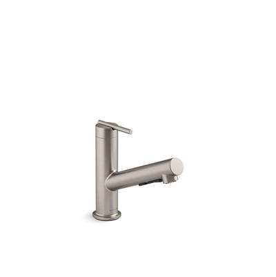 Crue Pull-out kitchen sink faucet with three-function sprayhead