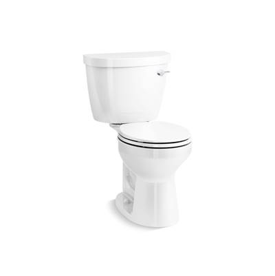 Cimarron Two-piece round-front toilet, 1.28 gpf