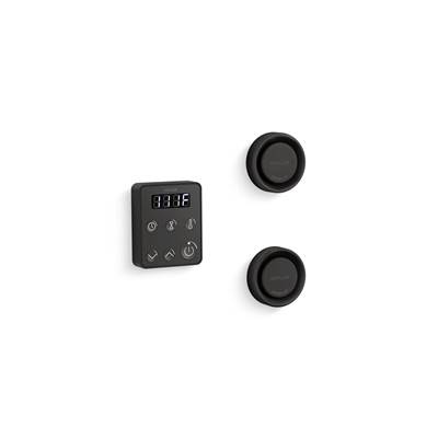 Kohler Invigoration Series Tandem Steam Generator Control Kit - Matte Black