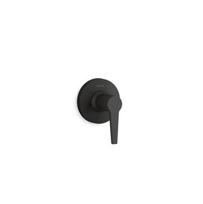 Kohler Pitch Mastershower Transfer Valve Trim - Matte Black