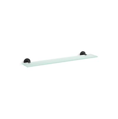 Kohler Purist Glass Shelf - - Matte Black