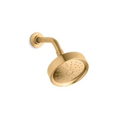 Kohler Purist Single-function showerhead, 1.75 gpm - Vibrant Brushed Moderne Brass
