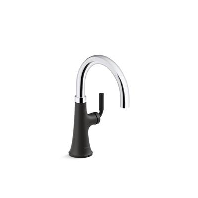 Kohler | Tone | Bar Sink Faucet - Polished Chrome With Matte Black