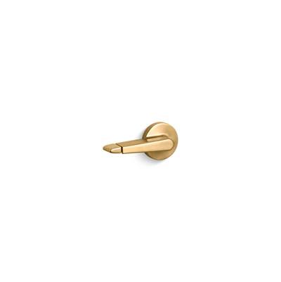 Dual-flush trip lever, right hand - Vibrant Brushed Moderne Brass