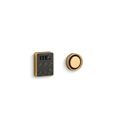 Kohler Invigoration Series Steam Generator Control Kit - Vibrant Brushed Moderne Brass